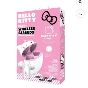 Hello Kitty Pink Wireless Earbuds